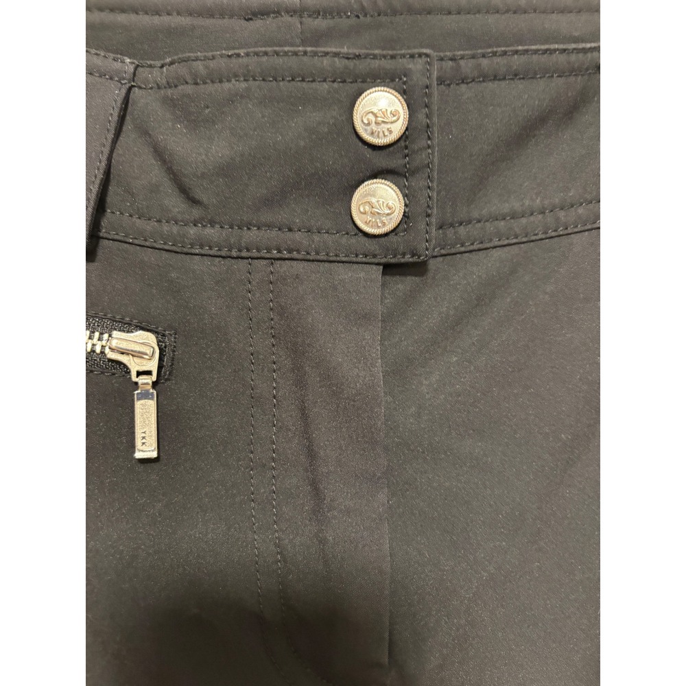 Nils Sportswear Black Insulated Ski Pants Womens Snow Snowboard High Rise Size 6 - Picture 3 of 5